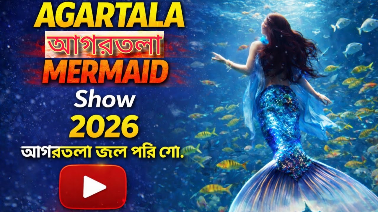 Real Mermaid Show in Agartala 2026? 😱 Full Details