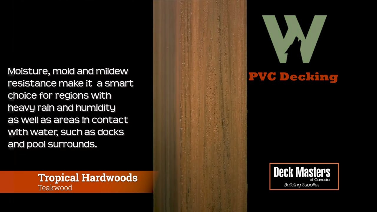 Wolf Serenity Deck Boards, Tropical Collection, Teakwood - Deck Masters of Canada