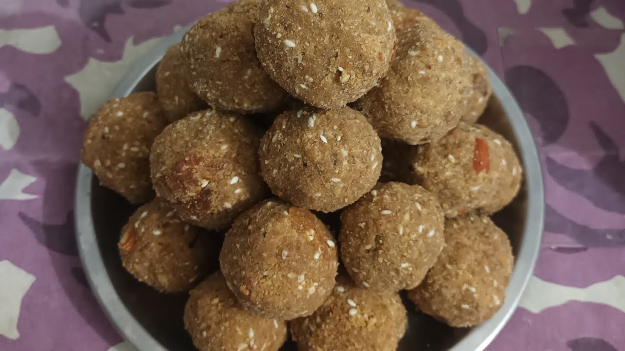 Winter Special Dry Fruits Laddu Recipe |आटा और ड्राय फ्रूट्स लड्डू | Aata Laddu |Healthy Laddu Recip