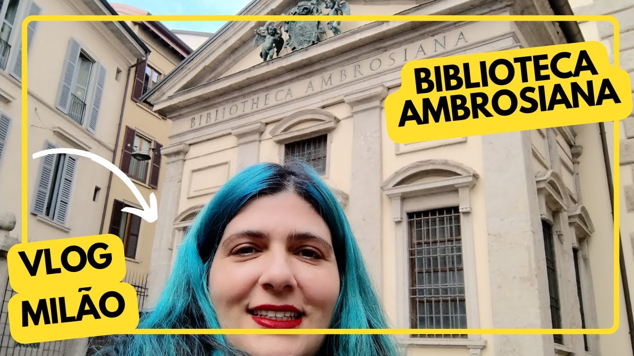 VLOG Biblioteca Ambrosiana / Pinacoteca Ambrosiana - MILÃO