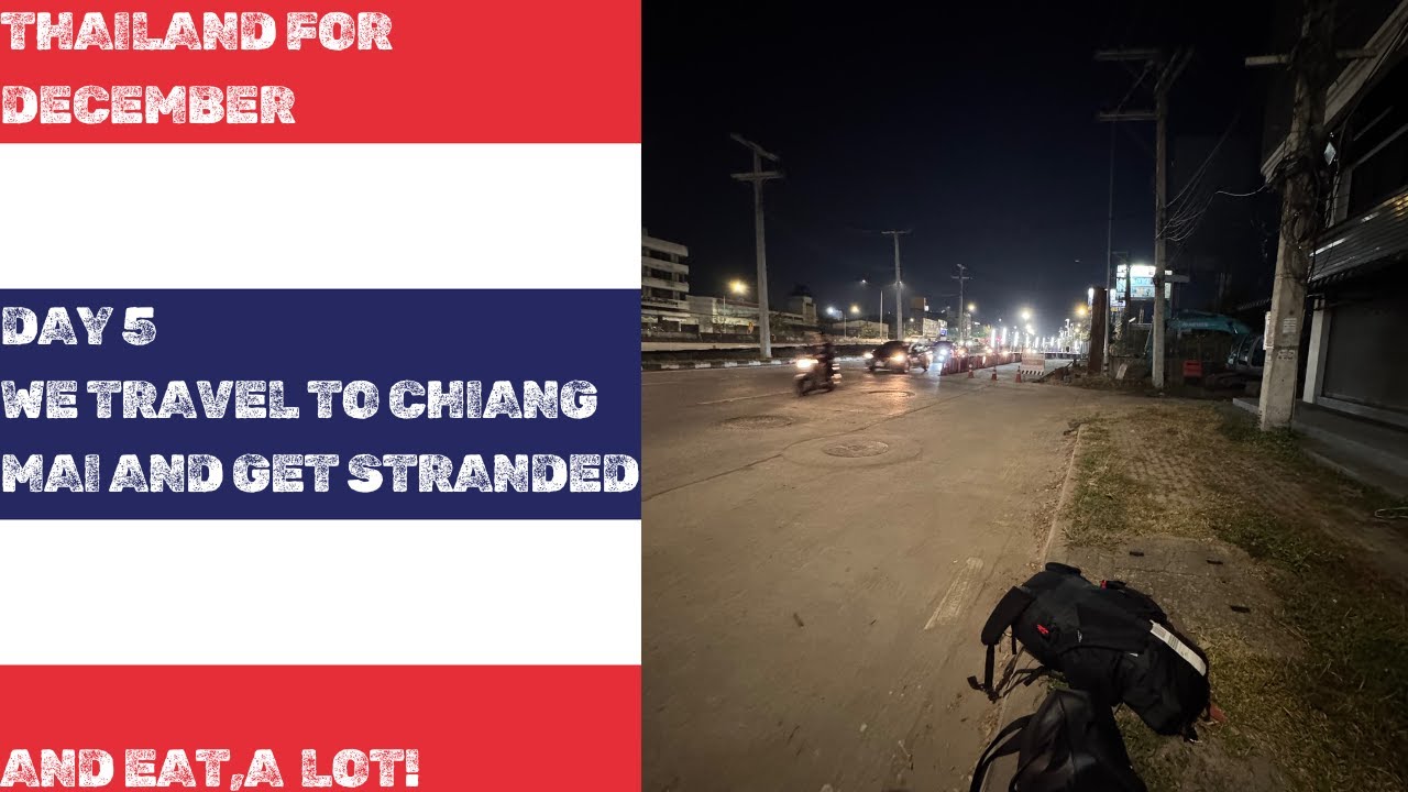 DAY 5 - WE TRAVEL TO CHIANG MAI, CAITLINS GYM SESSION, IT WAS ALL GOING SO WELL UNTIL...........