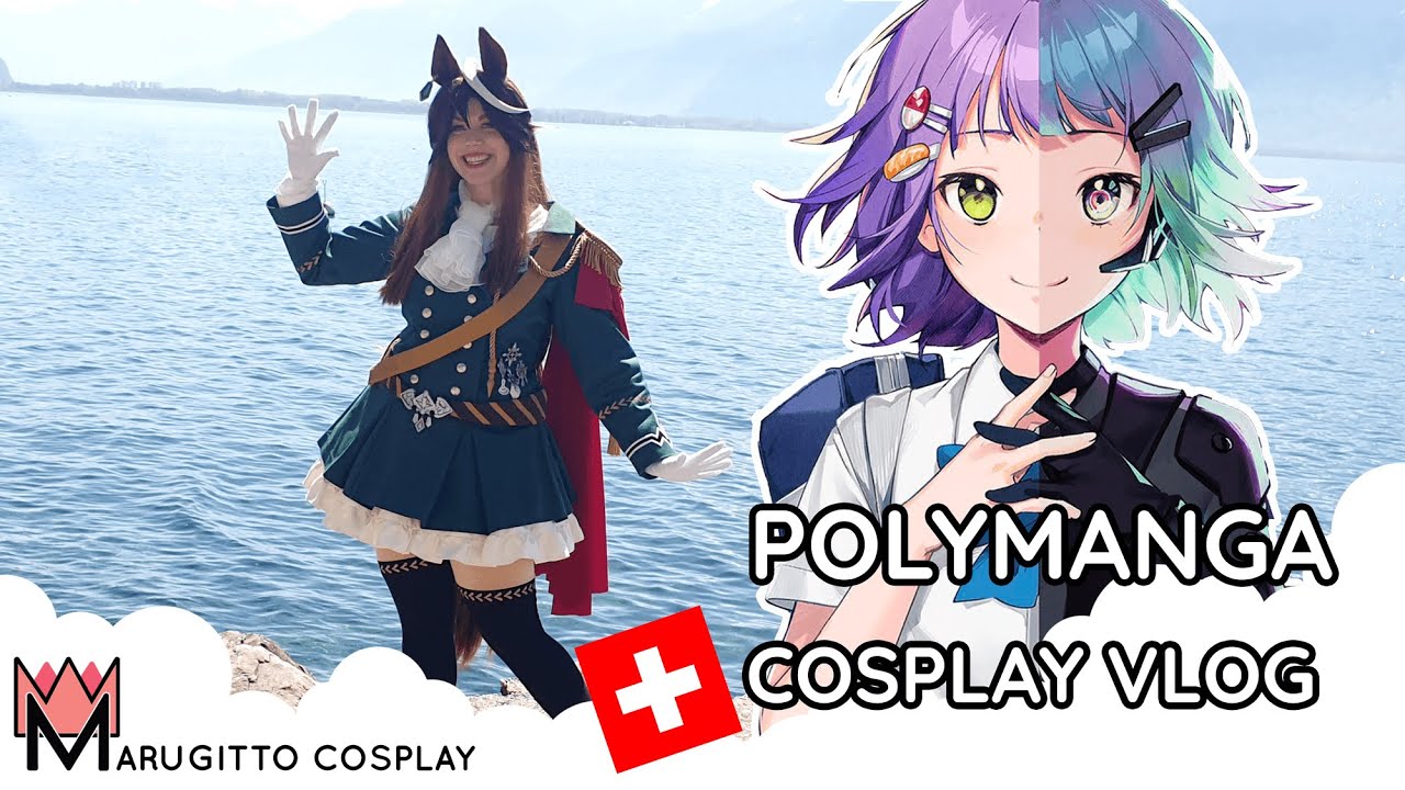 I went to Polymanga in Switzerland! Polymanga Global Easter Cosplay Contest vlog