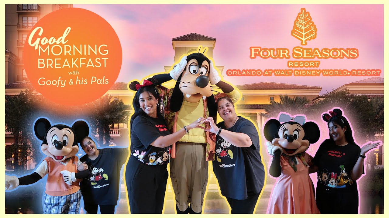 We Tried DISNEY’S BEST CHARACTER BREAKFAST With Goofy And Pals At The Four Seasons Resort
