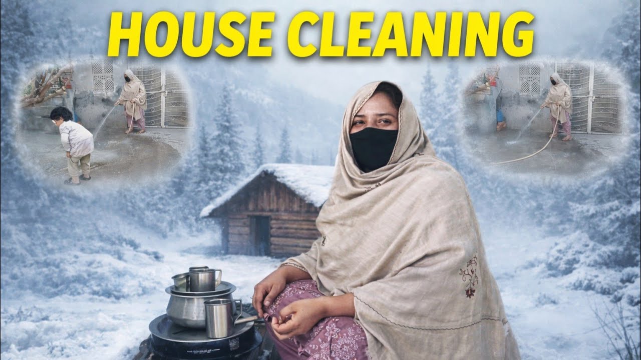 House Cleaning Desi Routine