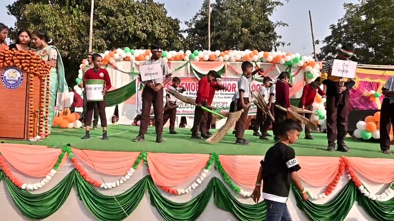 Republic day celebration 2025 🎉🎉🎉🎊🎊🎊❤️❤️❤️ 18th performance...Saaf safai  & Bijali hum bachayenge..