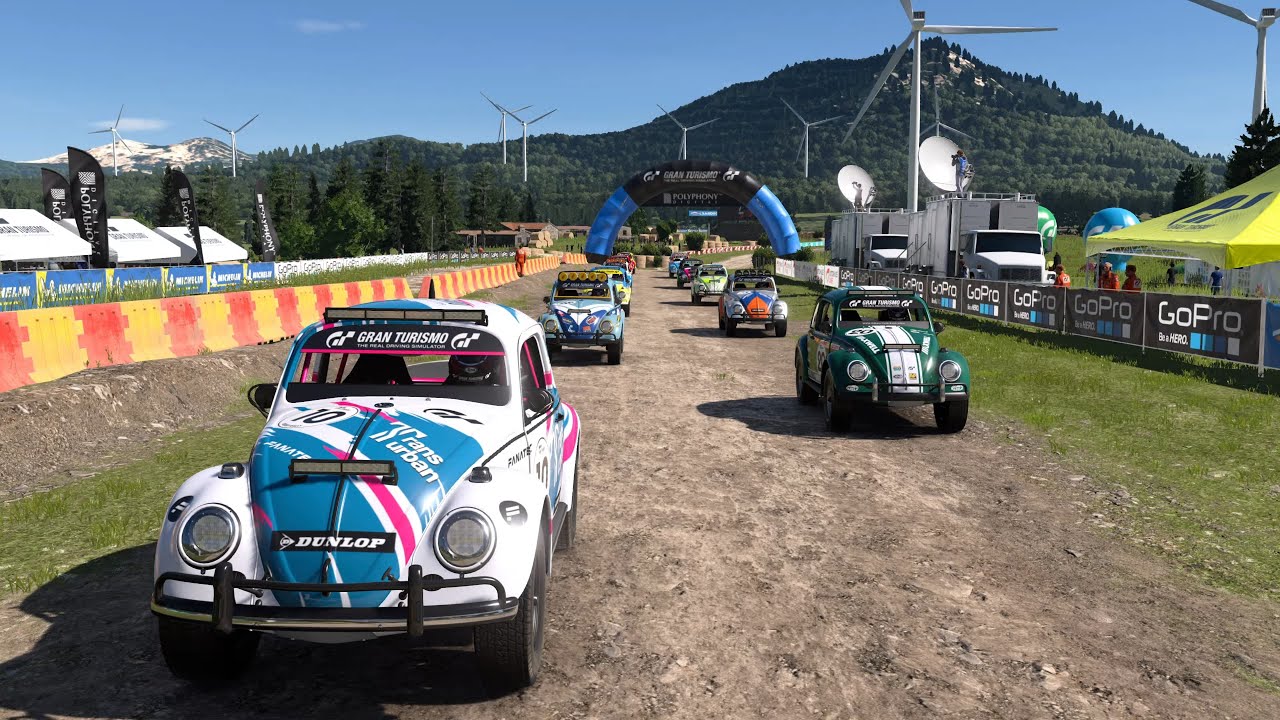GT7 | Power Pack | Desert Beetle | Sardegna - Windmills Reverse | VW Beetle 1966 Desert Racer