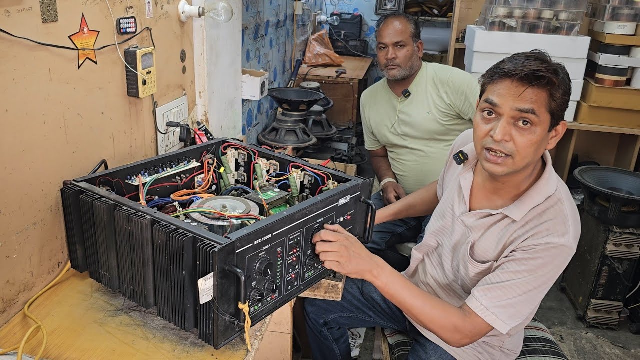 Ahuja 1000 Watt Amplifier repair ll 4066 IC problem solution is video mein ll 🤷‍♀️