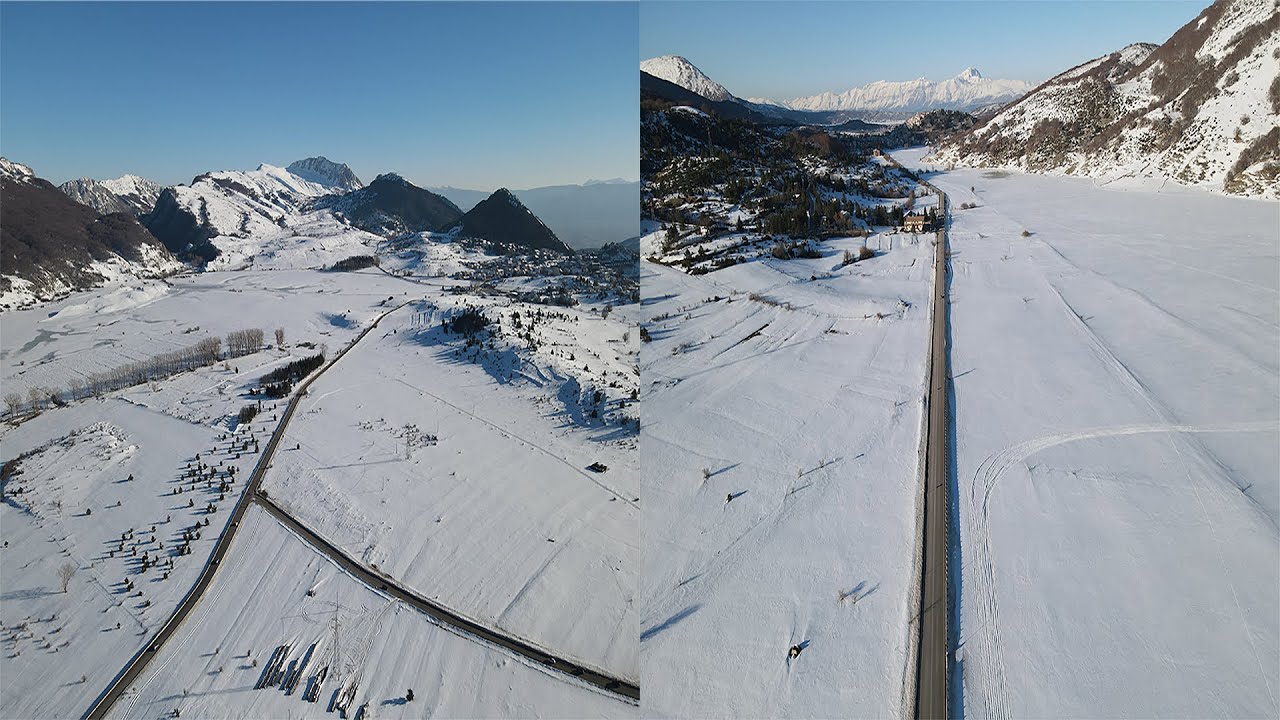 L'Altopiano delle Rocche - l'Aquila  (by drone 4K)