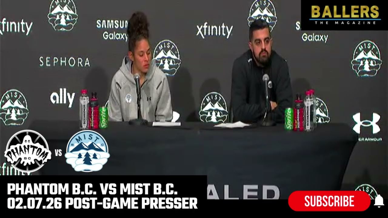 Veronica Burton & Head Coach Zach O'Brien: Mist BC Postgame Presser vs. Phantom | Unrivaled 02.07.26