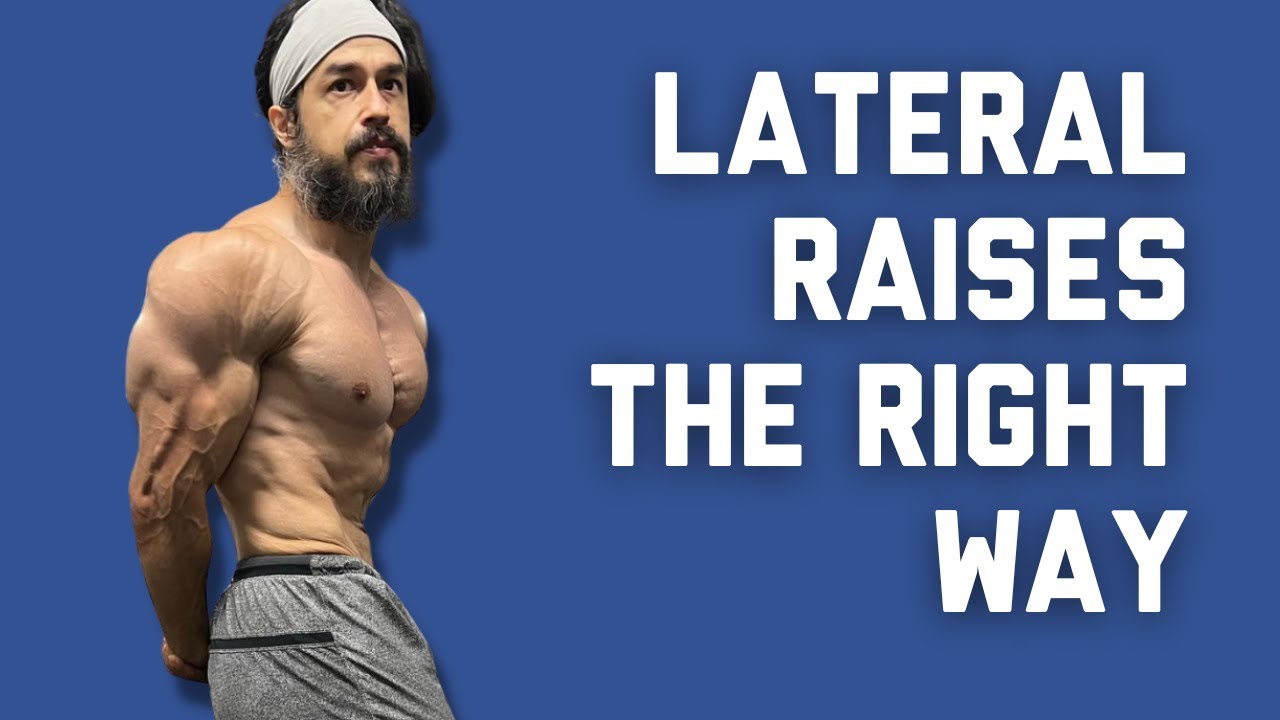 THE RIGHT WAY TO DO LATERAL RAISES // Exercise Tutorial from The 3DMJ Lifting Library