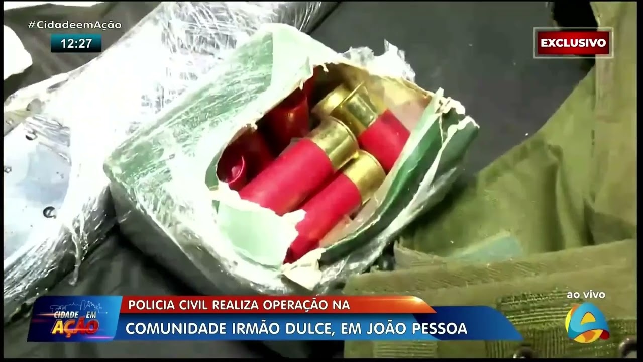 Cidade em Ação - Polícia Civil realiza operação na comunidade Irmã Dulce, em João Pessoa