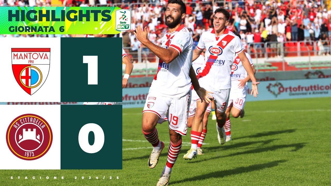 Mantova-Cittadella 1-0 | HIGHLIGHTS Serie BKT | L’esperto Mancuso la sblocca nel finale