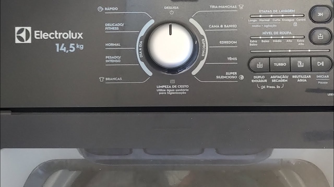 Nova máquina Eletrolux 14,5 kg , modelo Lee15 , funcionamento completo,e detalhes 