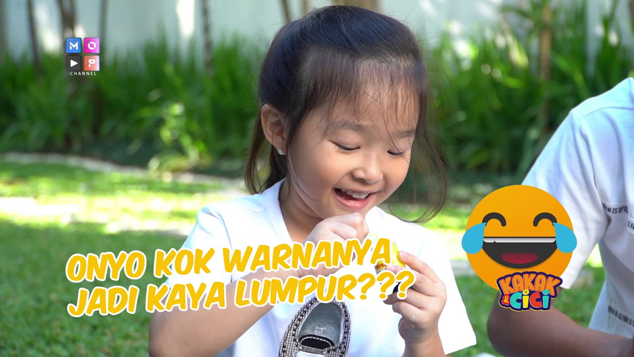 KAKAK CICI - KESERUAN KAKAK DAN CICI BELAJAR MIX WARNA