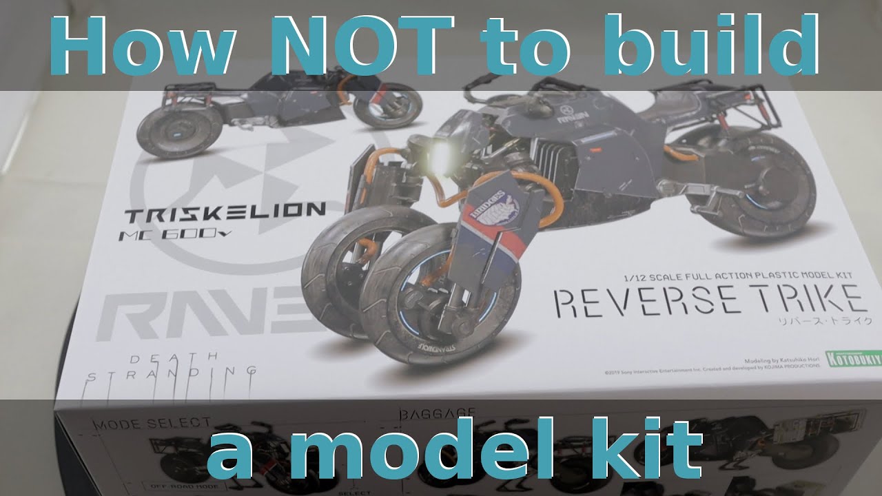 Death Stranding: Reverse Trike model kit by Kotobukiya