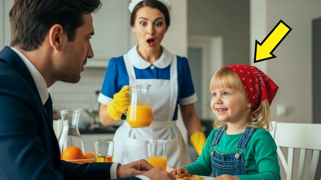 “Posso Tomar Café com Você?” — Pergunta da Filha da Empregada Surpreende o Milionário