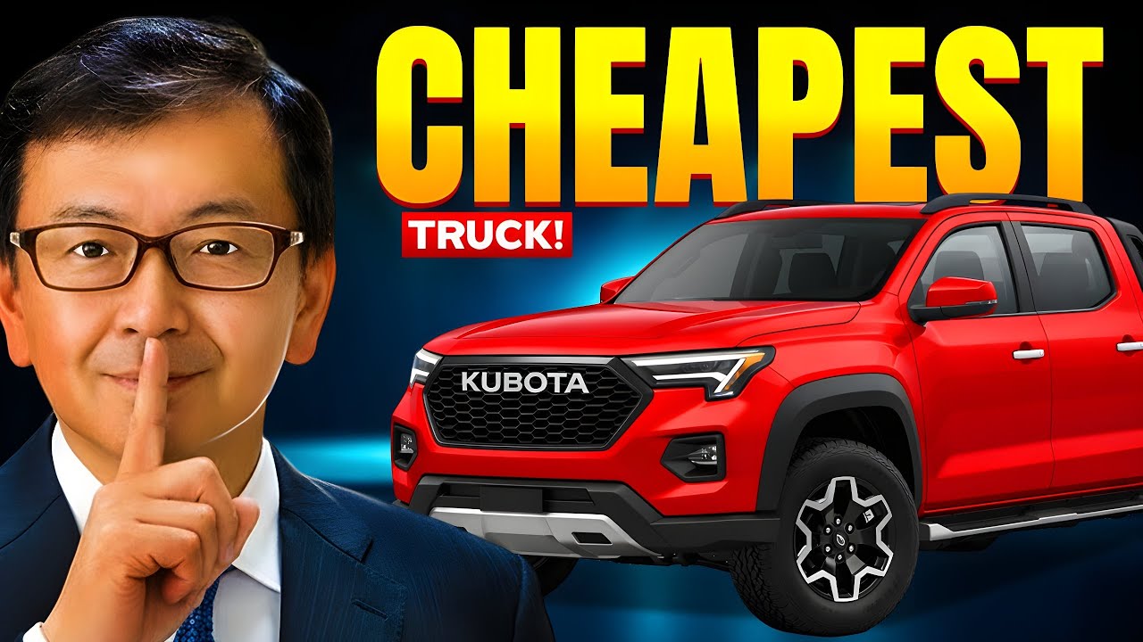 Kubota Just CRASHED the Truck Market – The CHEAPEST Pickup EVER Revealed!