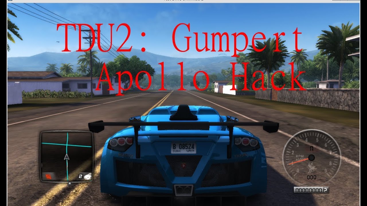 TDU2: Gumpert Apollo hack works online and offline!