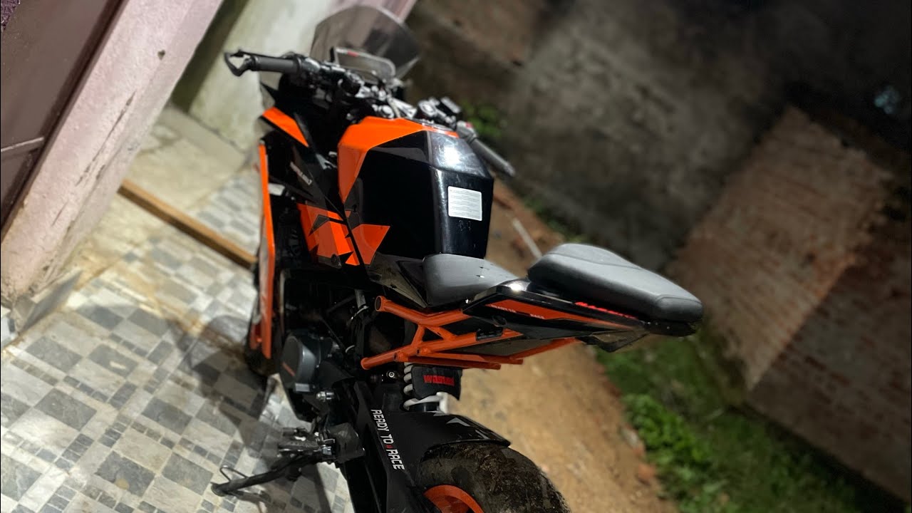Detail about bs4 exhaust system in my bike 🤫🫨🚀. How i have installed 🗿❤️‍🔥#ktm #ktmrc #viral #views 