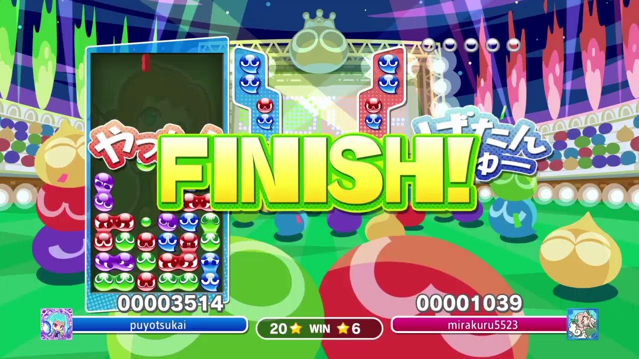 #2047　PS4版ぷよスポ　連戦や競争やTAしたり