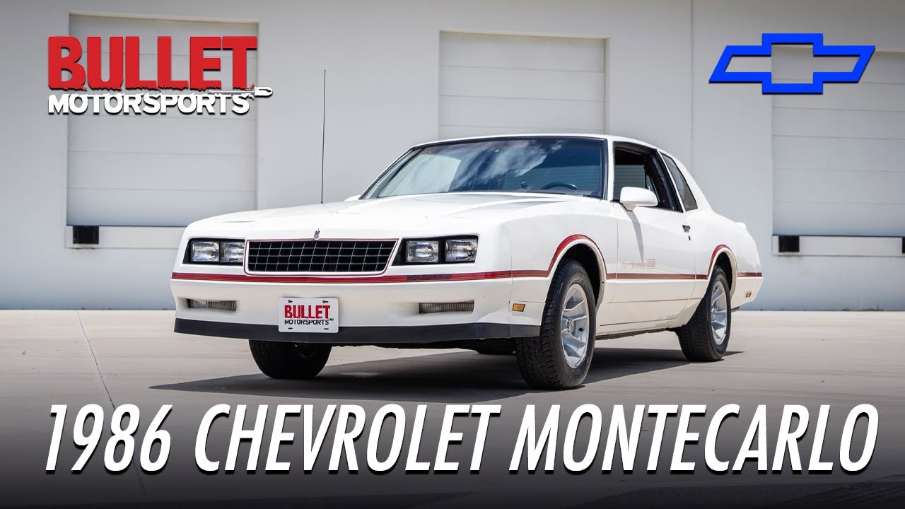 1986 Chevrolet Monte Carlo SS | [4K] | REVIEW SERIES | 