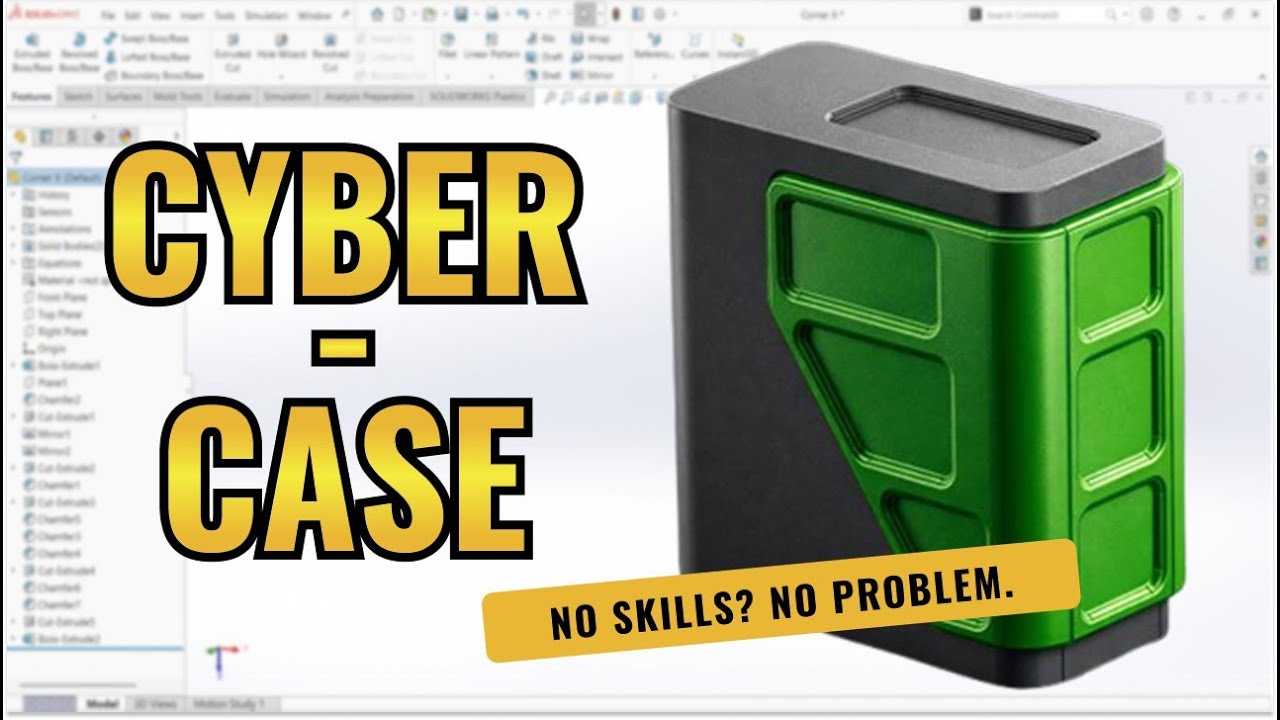 Think This Is Hard? Cyber-Case in 3D | SolidWorks