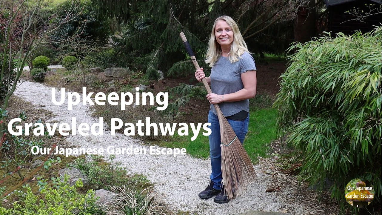 Upkeep of Traditional Graveled Pathways | Our Japanese Garden Escape