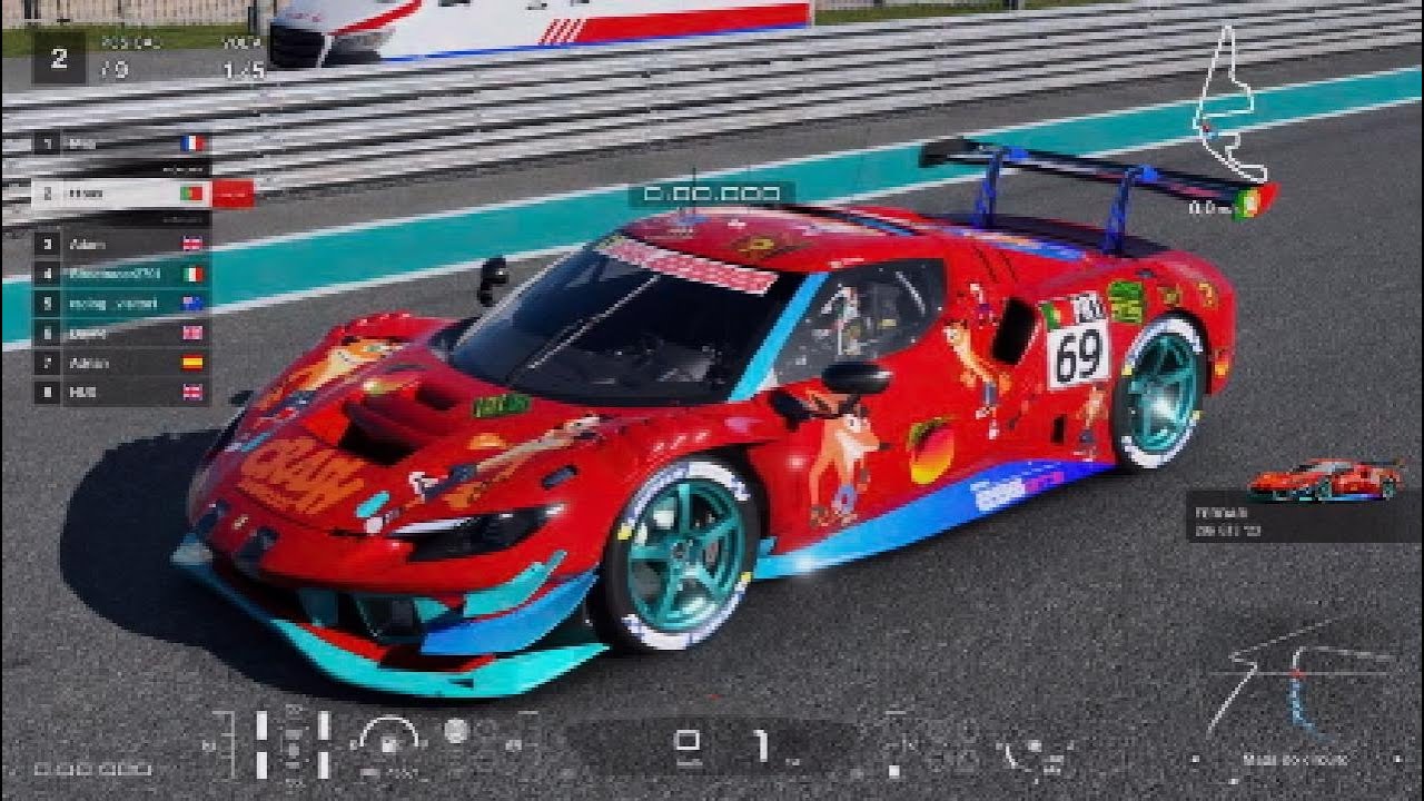 Corrida na sala Por fim pódio em Yas Marina 🥉