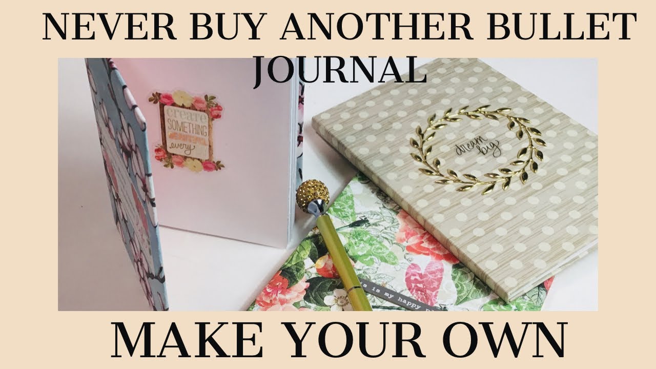 2020 BULLET JOURNAL. DIY IN LESS THAN 20 MINUTES. PLAN AND JOURNAL YOUR YEAR.  BLANK PAGE DESIGN