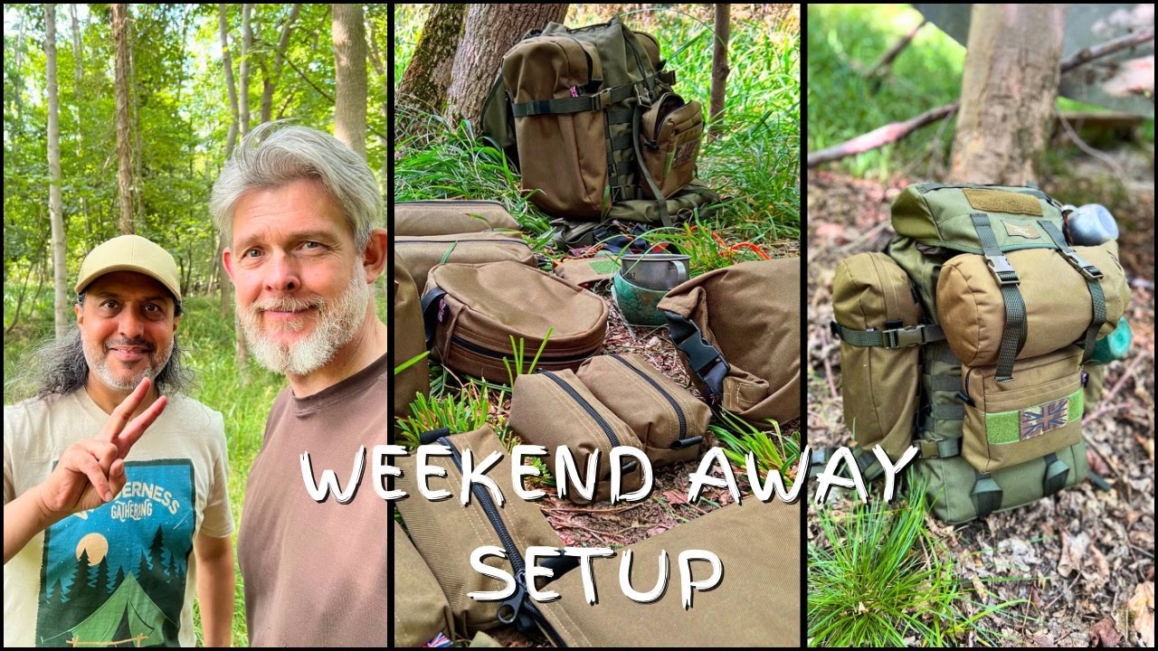 Savotta Jaarkari - Overnight Camp & setup -  DD Superlight Tent plus Tarp - Zed Outdoors - Swag