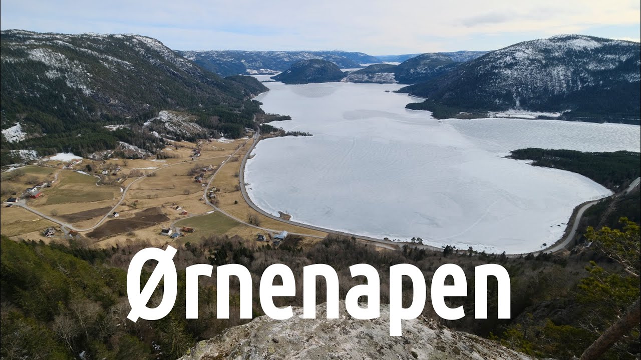#&Oslash;rnenapen #Byglandsfjorden #Lauvdal #Bygland #Norge #Norway-4K