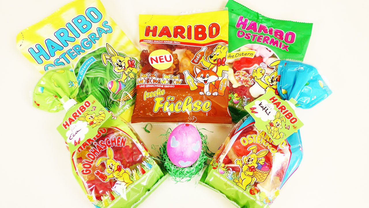 Der große OSTER Haribo Test | Süßigkeiten im Test mit Eva und Kathi | Goldhäschen & Füchse