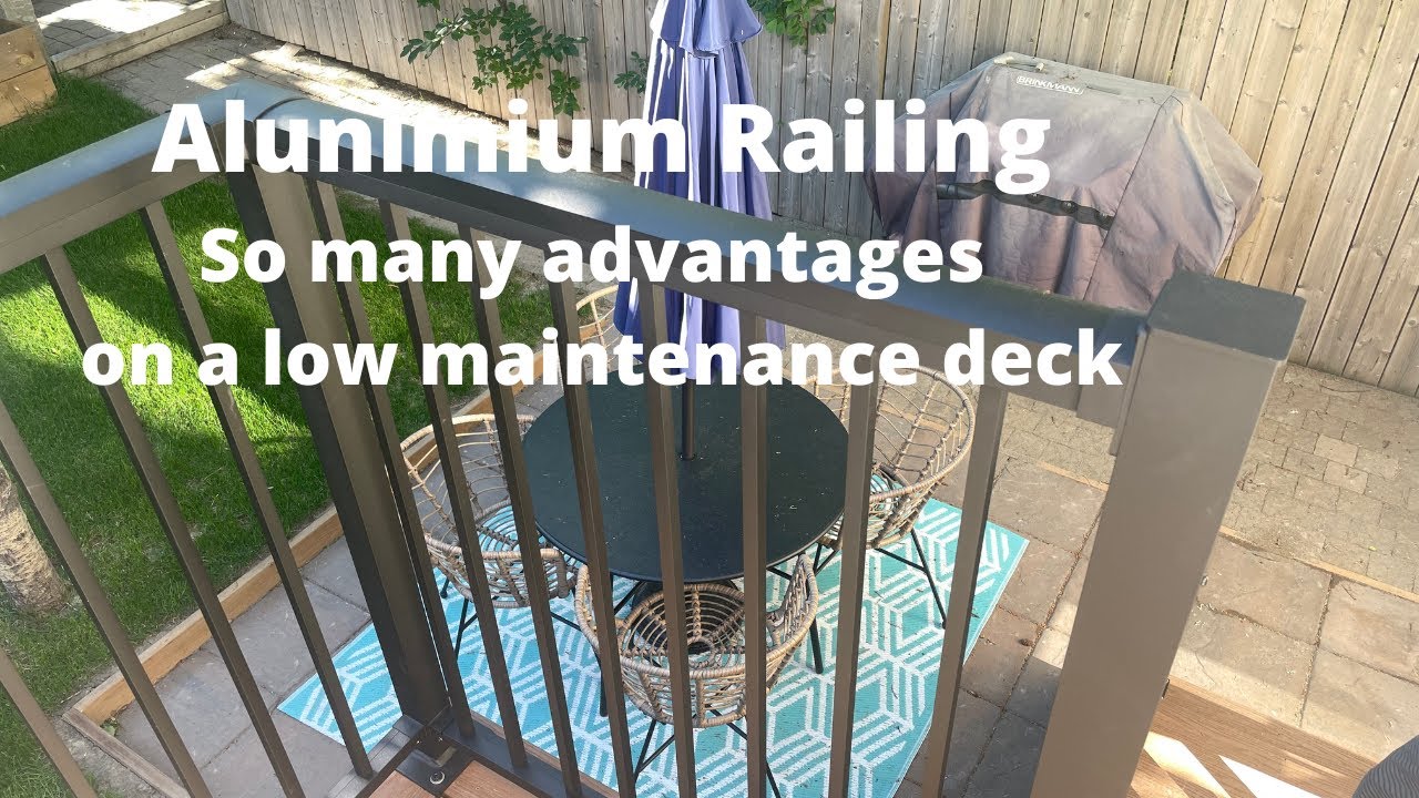 Why Aluminum Railing on a Fiberon Composite Deck?
