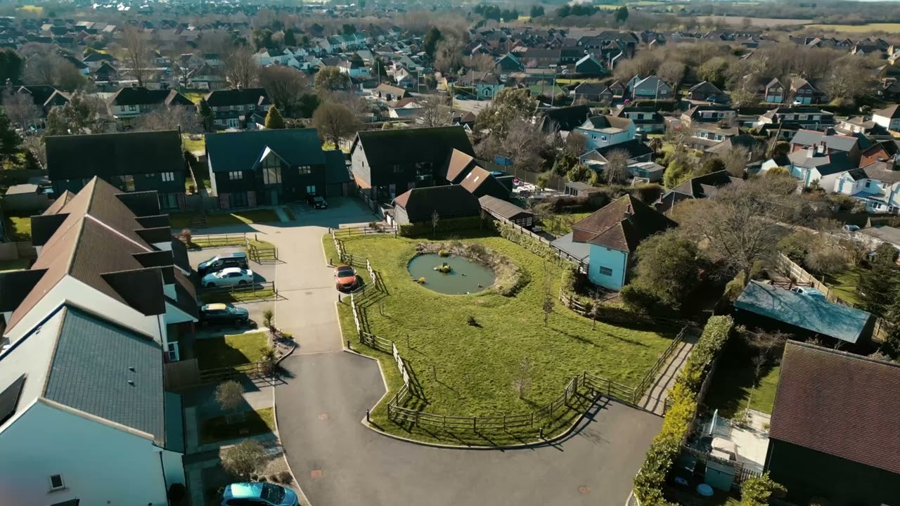 FOR SALE - Windmill Close, Hawkinge, Folkestone - £1,500,000 - Drone Video