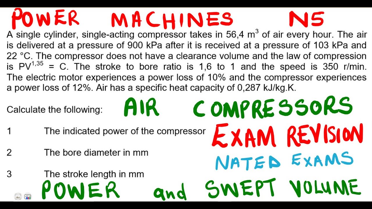 Power Machines N5 Compressors No clearance  Exam @mathwithlightone  @mathszoneafricanmotives