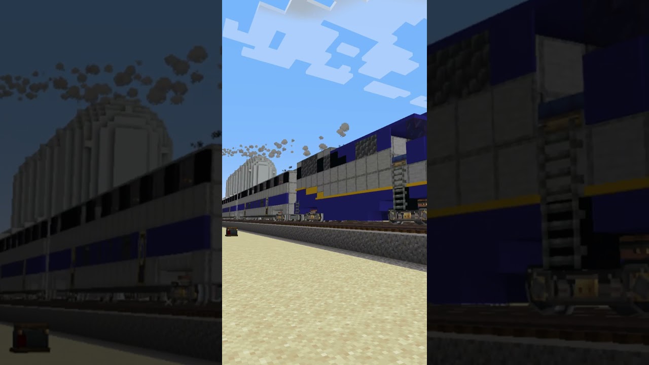 Create Mod passenger Train! | Amtrak 713 in Minecraft!