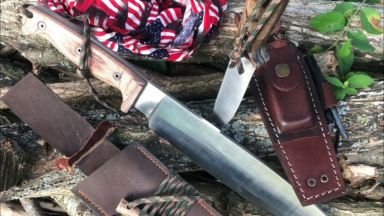 Ontario Bushcraft & Woodsman - Great Matching Hunt/Camp Knife Set - LIVE from Tioga County 🇺🇸🇺🇸