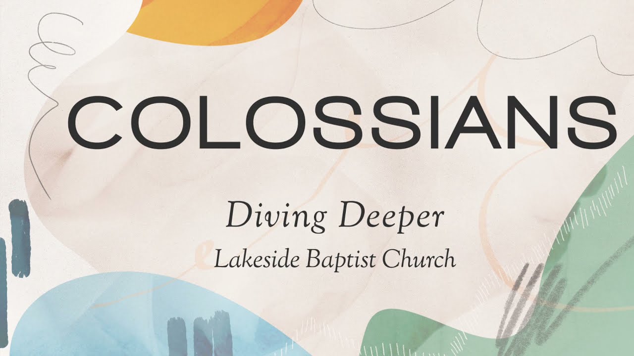 Be Prayerful and Wise - Colossians 4:2-6 Bible Study