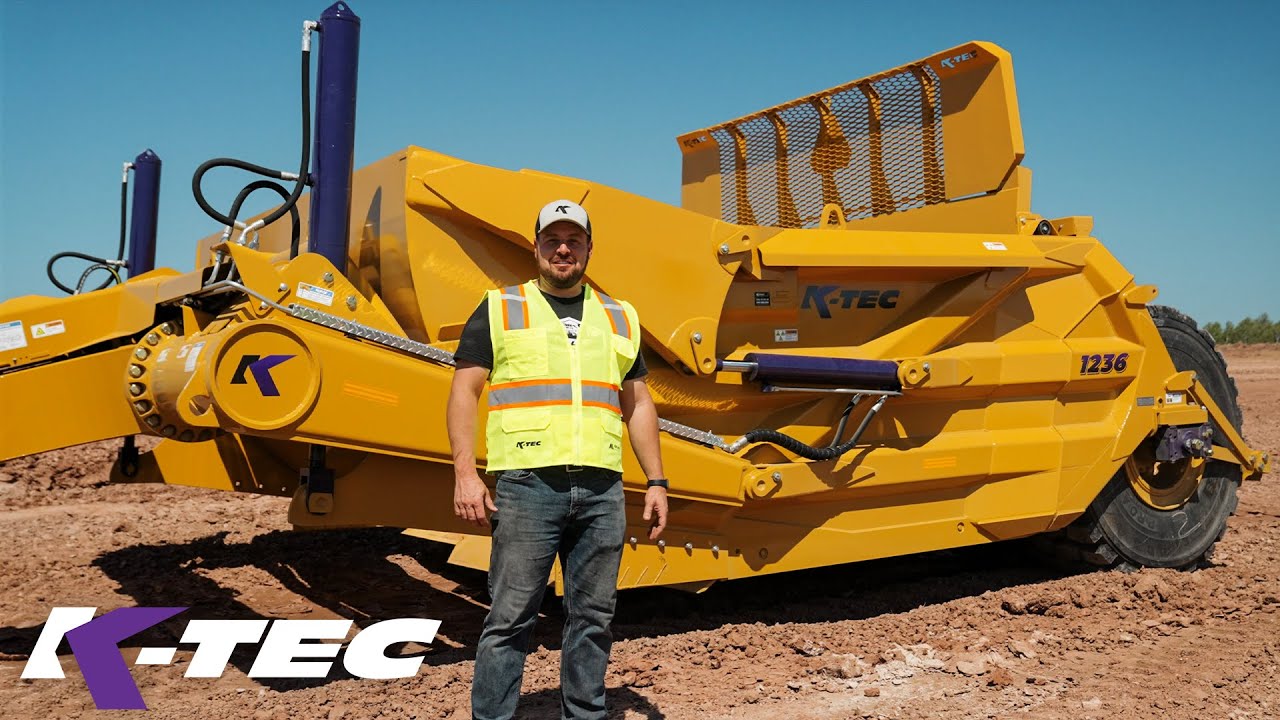 K-Tec 1236 Scraper Walk Around