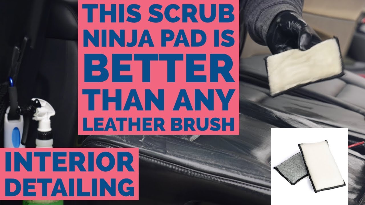 This Interior Scrub Pad by Autofiber