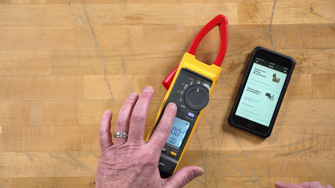 Pinza amperimétrica Fluke 393 FC 1500 V | Características y funciones