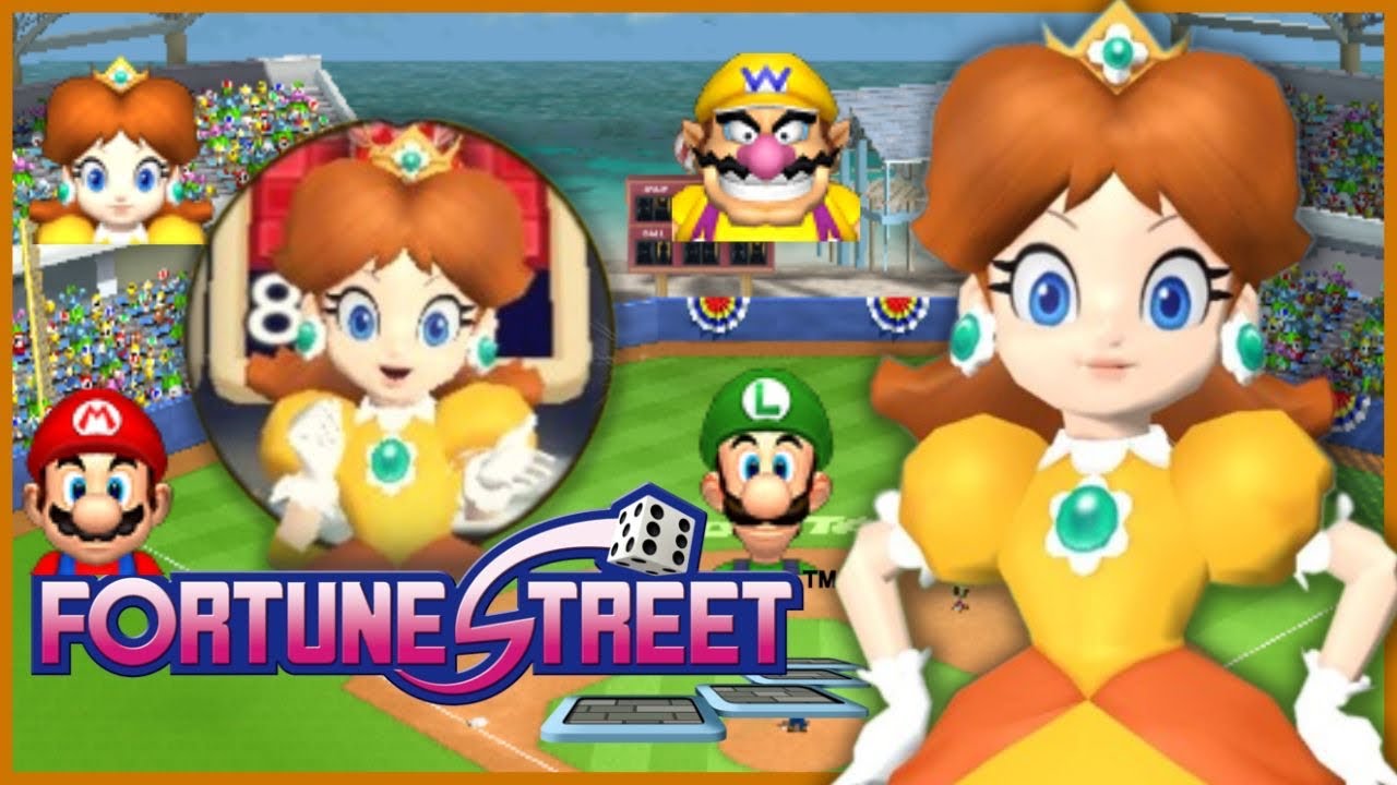 ✿ Fortune Street Gameplay w/ Daisy #1 - Mario Stadium ✿