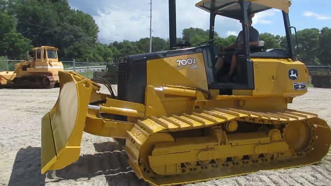 2008 John Deere 700J LGP Ex Pipelayer C&C Equipment Low use!