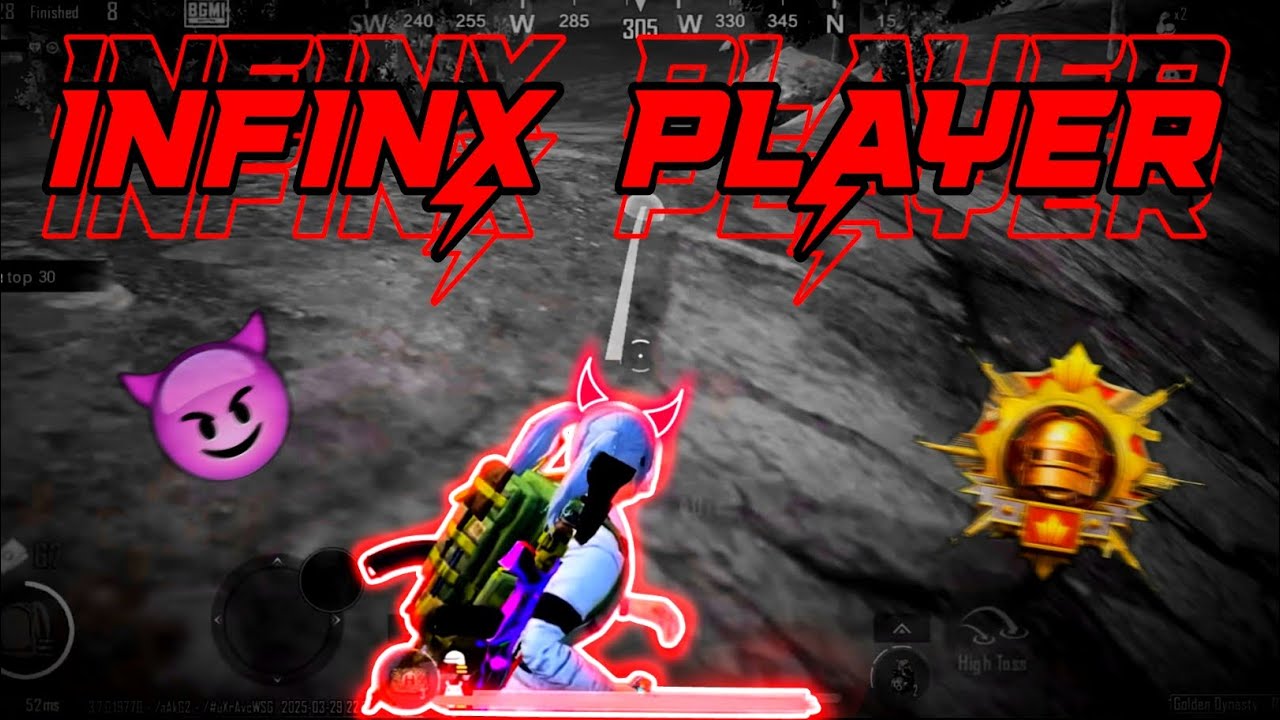 INFINX MOBILE PLAYER 😈 | BGMI LOW EMD DEVICE PLAYER | 40 FPS MONTAGES  | THUNDER KING 👑