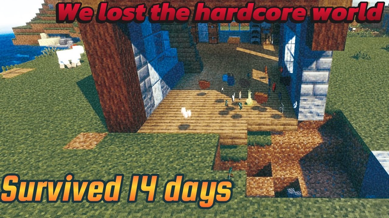 [hardcore survival] 100 Days with Actions & stuff pt2 days 7-14 (bad ending)