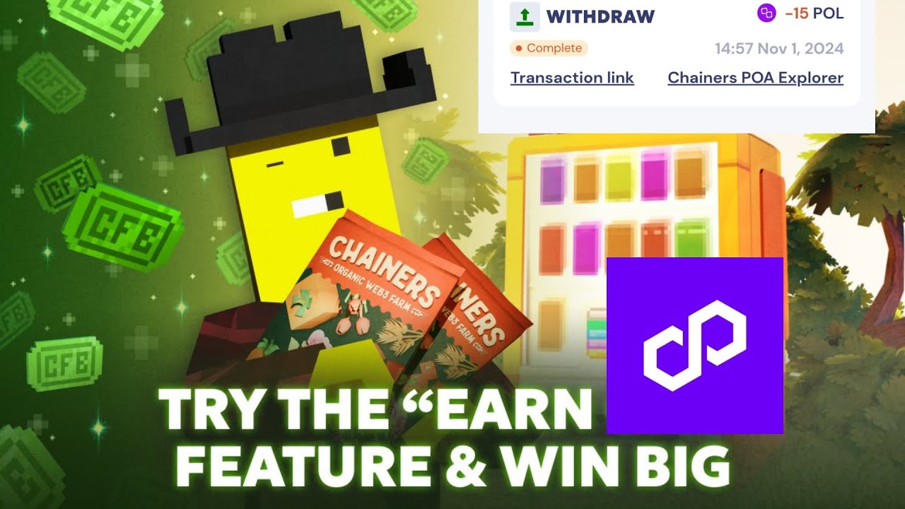 How to earn money by playing Chinese games | withdrawal polygon token | chainers withdrawal