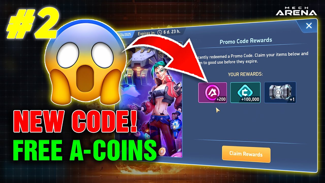 This NEW Promo Code Gives FREE A-Coins! 😱 | Mech Arena