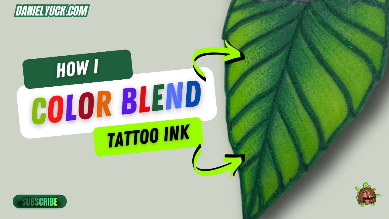 How To Color Blend Tattoo Ink