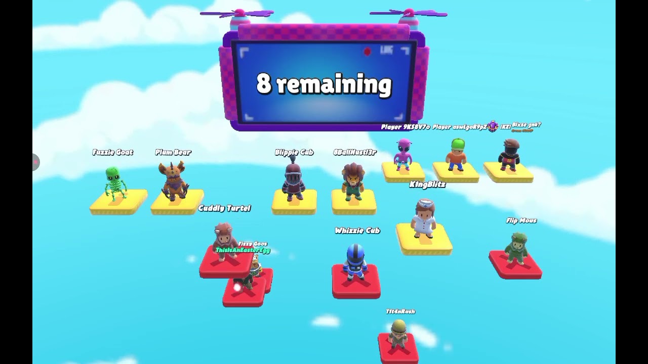 Tournament of stumble guys 