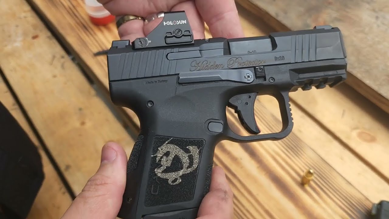 How to shoot a pistol Beginner Canik Mete MC9